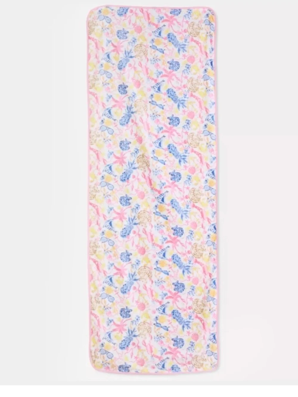 $65 Lilly Pulitzer Beach Chair Towel Cover Color: Multi Barefoot Beachcomber NWT